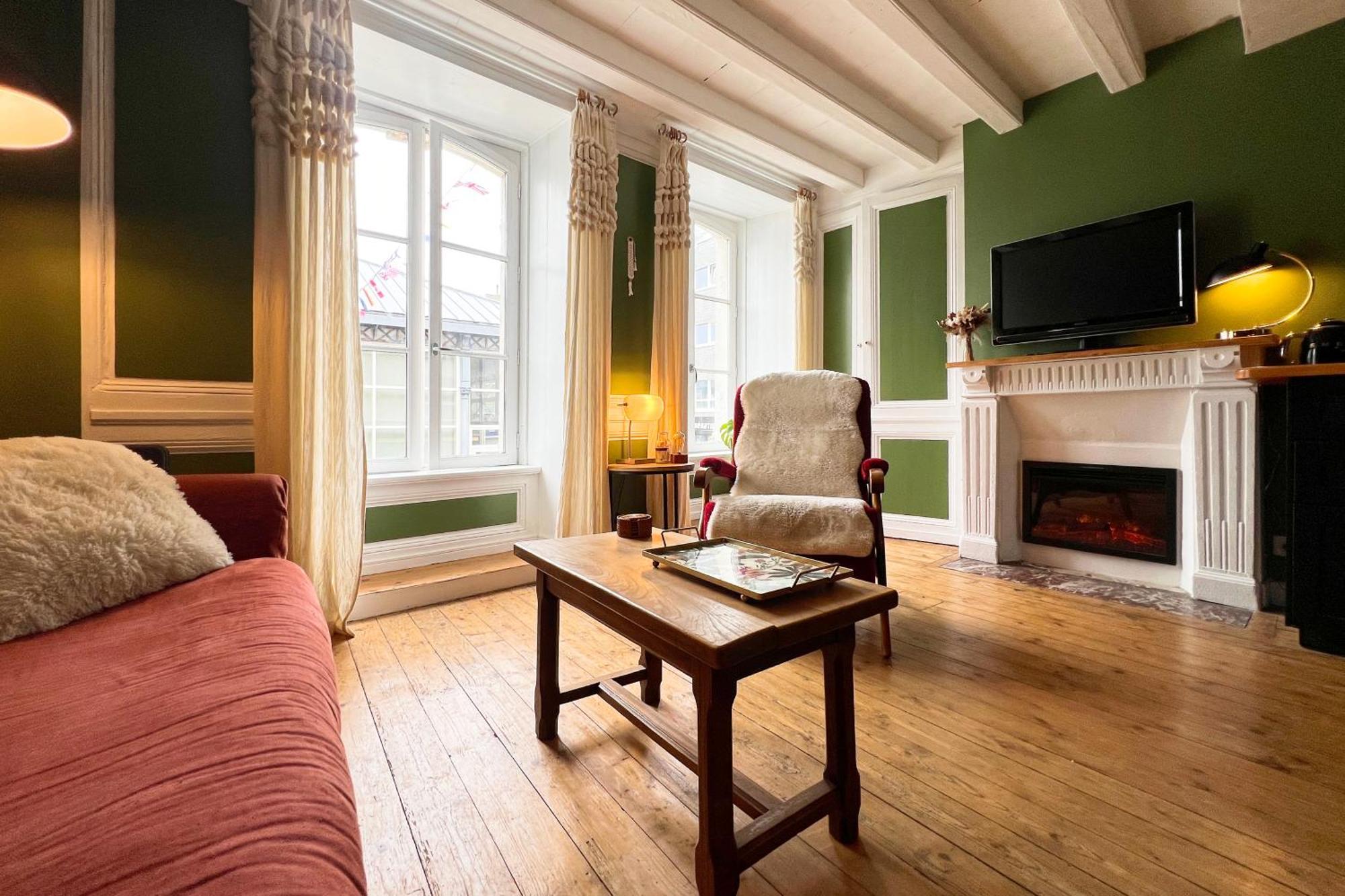 Appart De Charme, 2 Chambres En Centre Ville Шербур-ан-Котантен Экстерьер фото